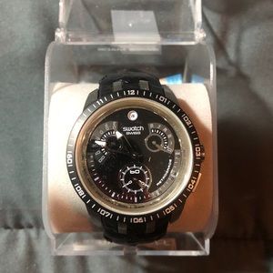 Swatch retrograde Black Haze